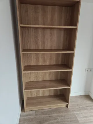 Librería Billy Ikea Madera Roble