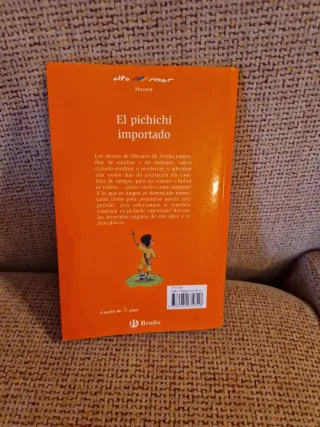Libro juvenil El pichichi importado