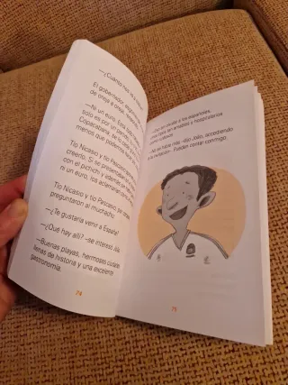 Libro juvenil El pichichi importado