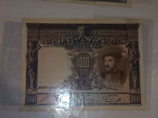 Billete 1000 Pesetas . Año 1925