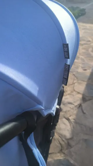 Carrito Gemelar Baby Monster Azul