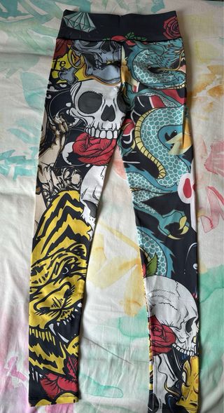 Lote 4 Leggings Deportivos Talla Única