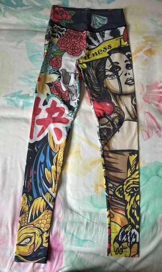 Lote 4 Leggings Deportivos Talla Única