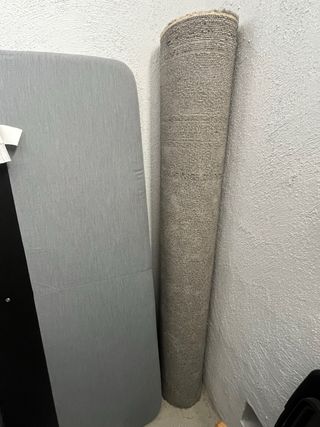 Estructura Cama Tapizada IKEA SLATTUM Gris