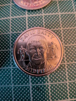 Monedas Colección Mundial Fútbol 1998 Inglaterra