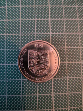 Monedas Colección Mundial Fútbol 1998 Inglaterra