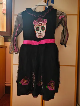 Disfraz Catrina Calaverita Niña 7-9  años
