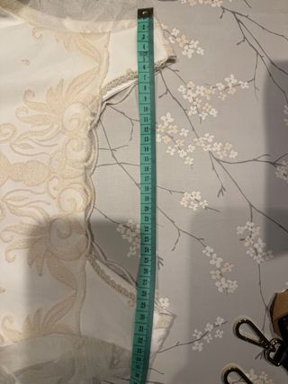 Traje Comunión Niña Blanco y verde aguamarina 120