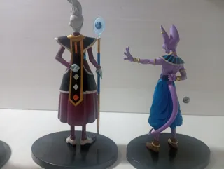 Figuras Dragon Ball Whis y Beerus Bootleg Copias