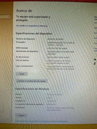 Medion All in One Ordenador Negro