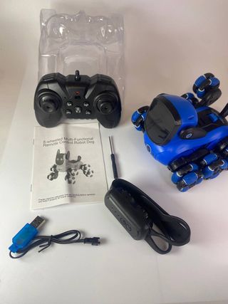 Robot Perro RC 8 Ruedas con Mando