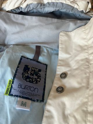 Chaqueta Burton Talla M para mujer Snowboard/Esquí