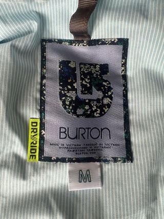 Chaqueta Burton Talla M para mujer Snowboard/Esquí