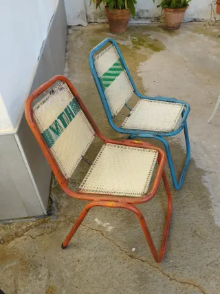 Sillas  industriales francesas