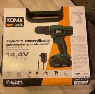 Taladro Atornillador Koma 14,4V Lithium-ion