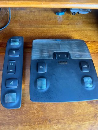 Plafonier/luz do teto audi s3 8l em preto