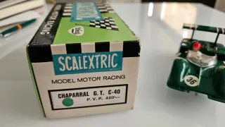 Scalextric Chaparral Verde Exin con Caja