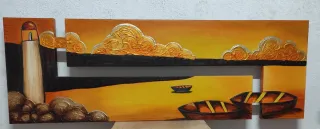 Cuadro Decorativo Marino Acrílico