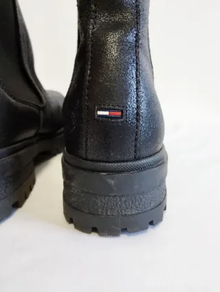 Botines Tommy Hilfiger Piel Negros