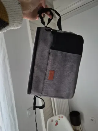 Bolso Organizador Carrito Bebé Gris