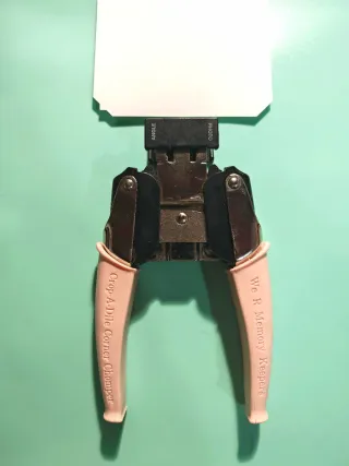 Crop-A-Dile retro Corner Chomper rosa