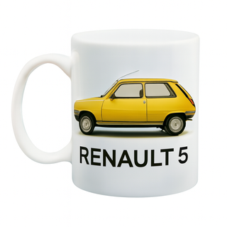 Taza Cerámica Renault 5 Clásicos