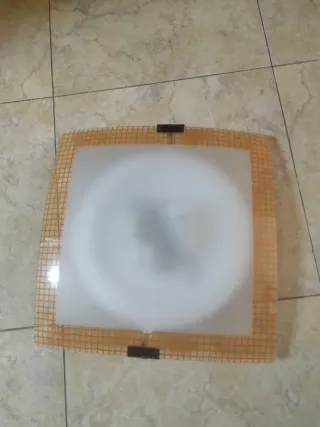 Plafón de techo cuadrado