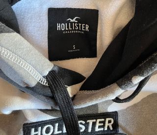 Sudadera Hollister Camuflaje Gris