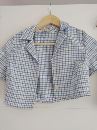 Conjunto Cuadros Azul Pull&Bear Pacific Republic S