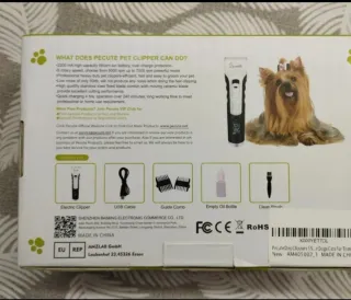 Cortapelos Eléctrico para Mascotas