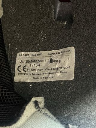 Casco Salomon Talla XL Hombre Esquí/Snowboard