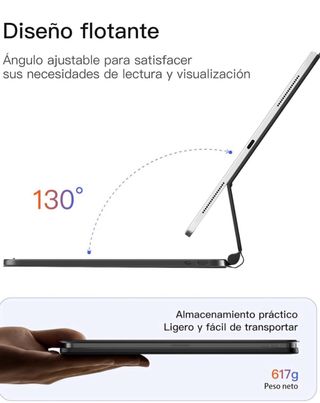 Funda-teclado magnética iPad Air 11 y iPad Pro 11