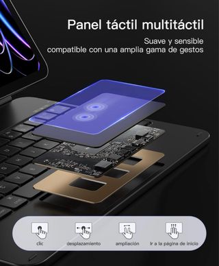 Funda-teclado magnética iPad Air 11 y iPad Pro 11