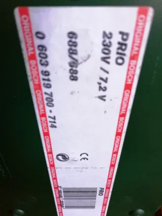 Lijadora Bosch Prio Original