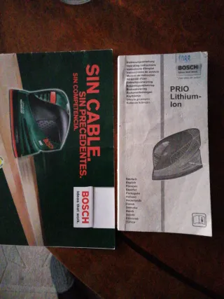 Lijadora Bosch Prio Original Sin Cable