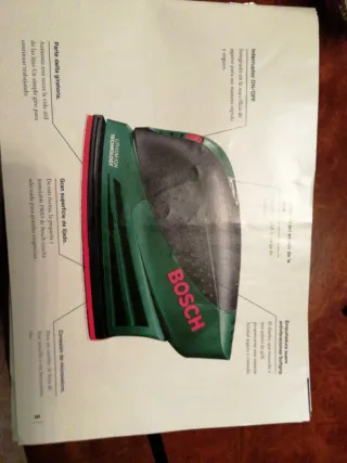 Lijadora Bosch Prio Original Sin Cable