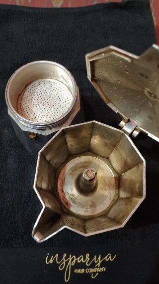 Cafetera Italiana Aluminio (Vintage)