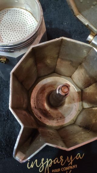 Cafetera Italiana Aluminio (Vintage)