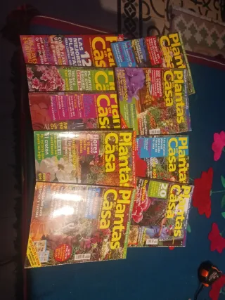 Colección de 9 revistas de jardineria