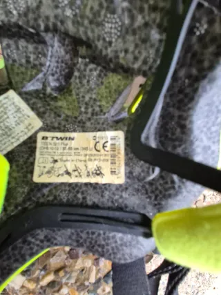 Casco de bicicleta,patines.. para niño Talla 52-55