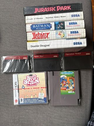 Lote de juegos para varias consolas