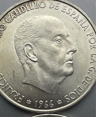 100 Pesetas 1966 Franco. Estrellas 66, 67, 68 y 70