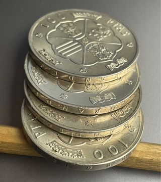 100 Pesetas 1966 Franco. Estrellas 66, 67, 68 y 70