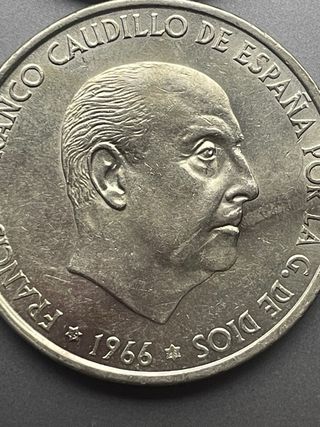 100 Pesetas 1966 Franco. Estrellas 66, 67, 68 y 70