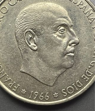 100 Pesetas 1966 Franco. Estrellas 66, 67, 68 y 70