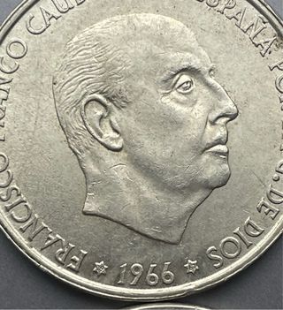 100 Pesetas 1966 Franco. Estrellas 66, 67, 68 y 70