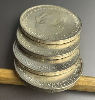 100 Pesetas 1966 Franco. Estrellas 66, 67, 68 y 70