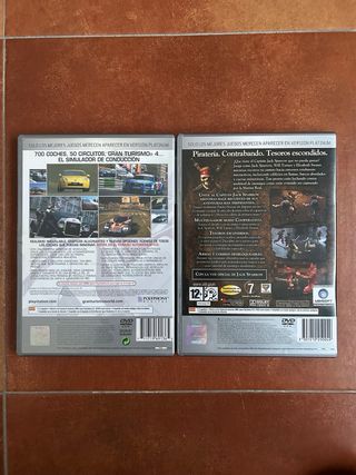 Pack 3 Juegos PS2: Gran Turismo 4, Matrix, Piratas