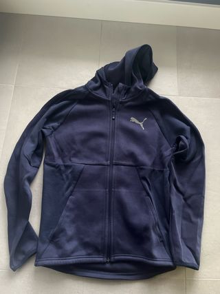 Sudadera Puma Azul Talla 13-14 Años