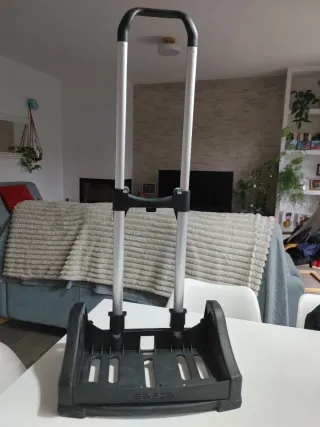 Carrito con ruedas para mochila escolar